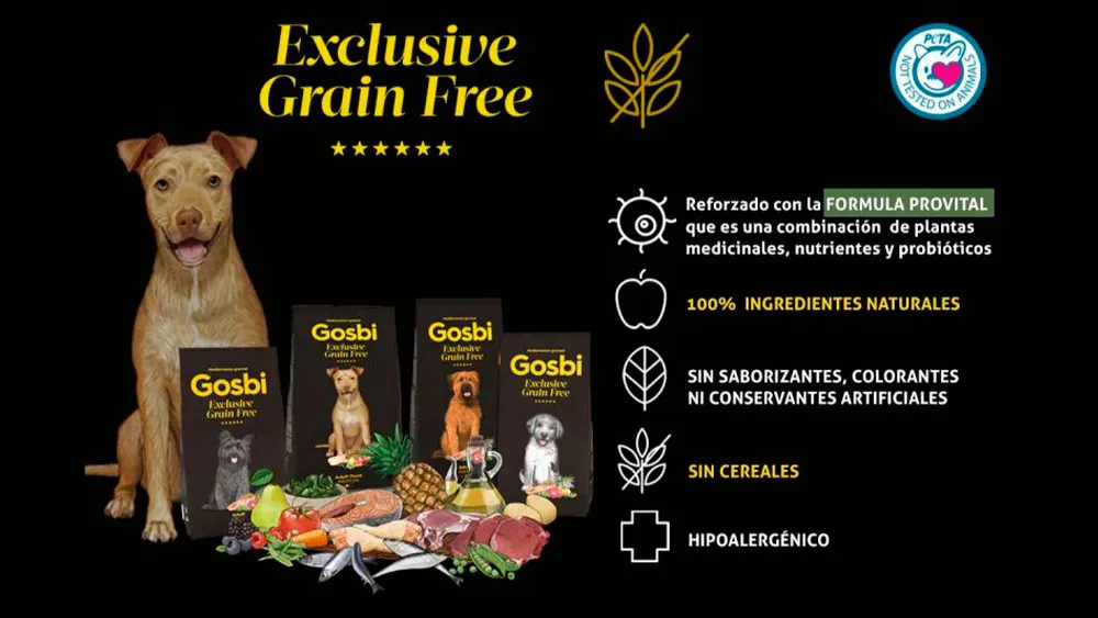 Gosbi pienso sin sereales